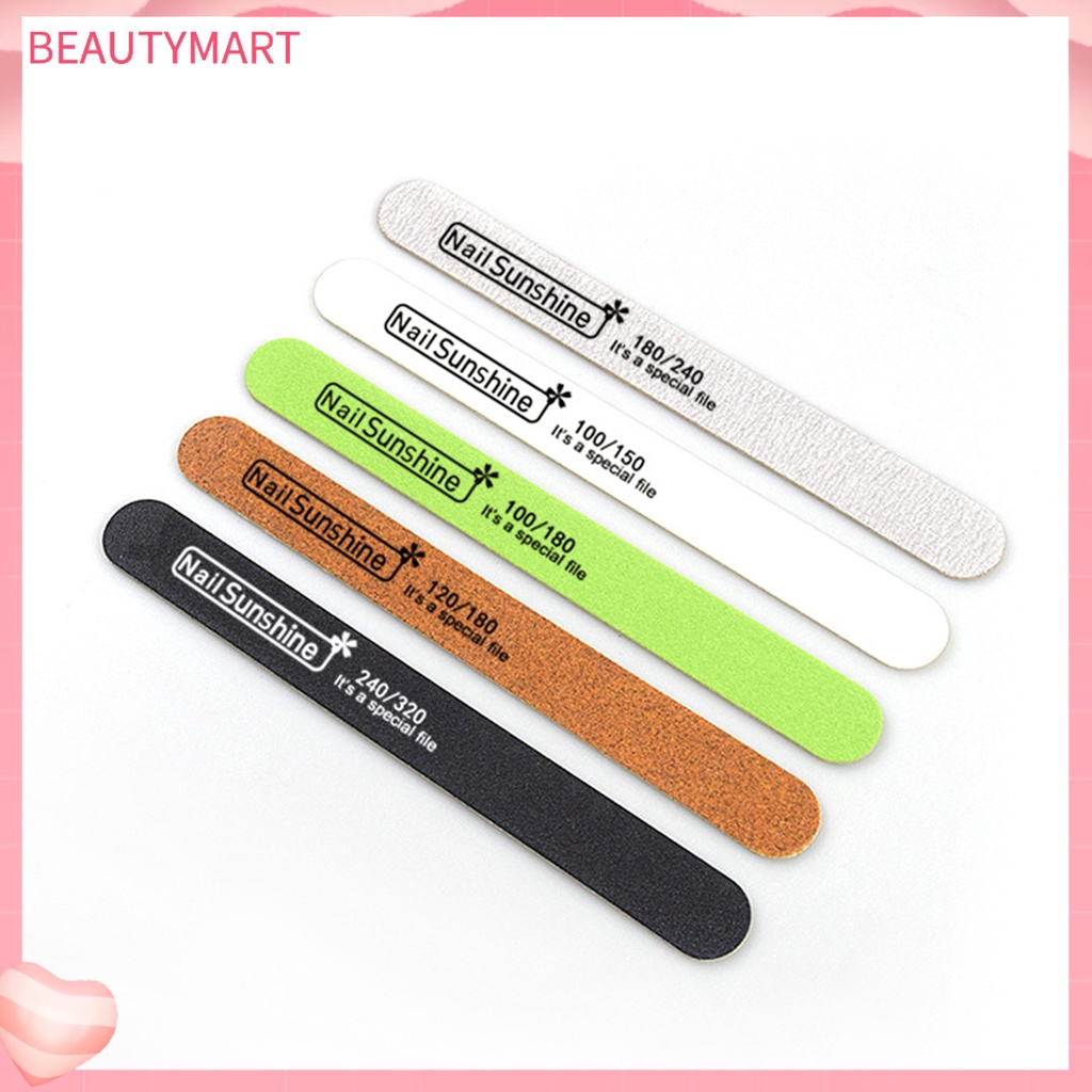 Bộ 50 Cây Dũa Móng Tay Hai Mặt Bằng Acrylic Tự Nhiên