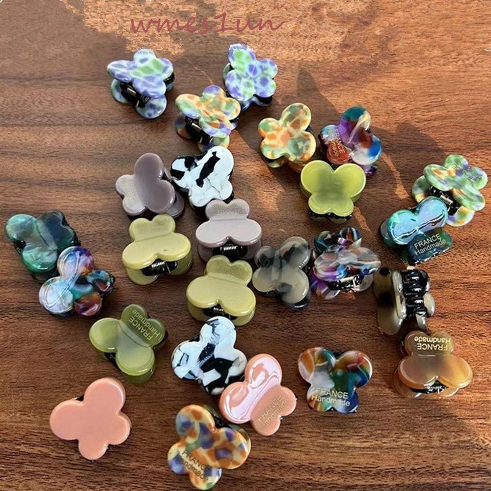 Kẹp Tóc Hình Bướm / Cá Mập Axit Acetic Dễ Thương Thời Trang Hàn Quốc WMES15H Dành Cho Bạn Nữ