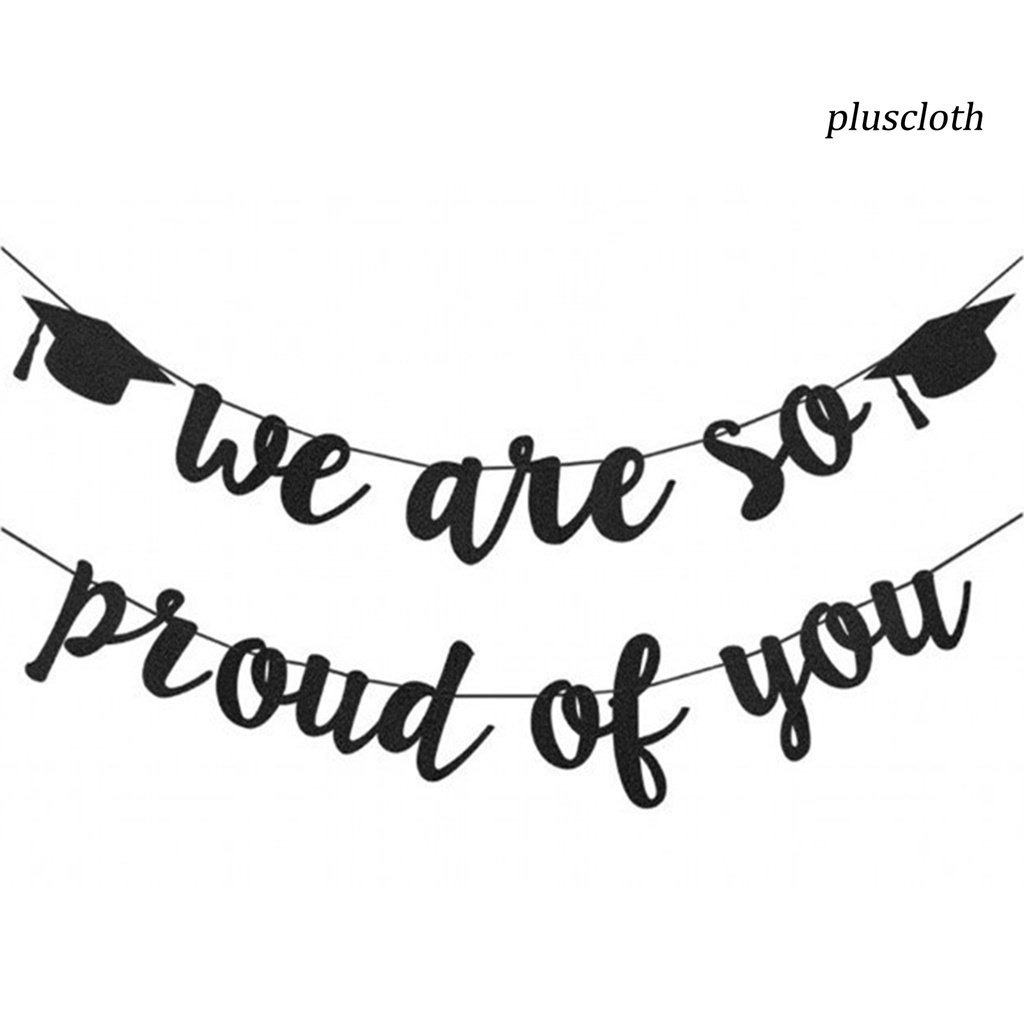 1 Set Băng Rôn Màu Vàng Lấp Lánh Dùng Trang Trí Tiệc Tốt Nghiệp