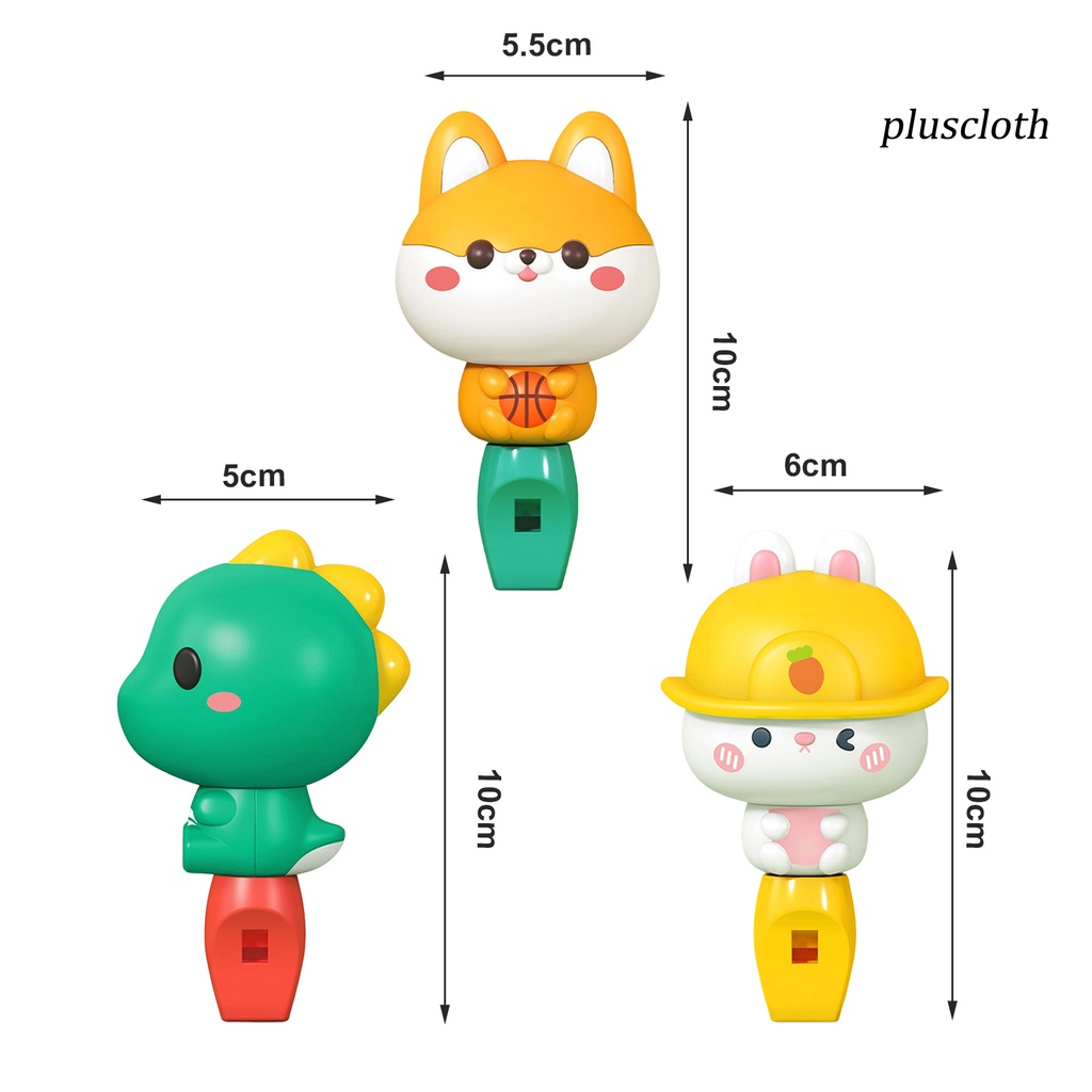 Đồ Chơi Còi Thổi Bằng ABS Chống Rơi Phát Nhạc Hình Chú Chó Dễ Thương Cho Trẻ Mẫu Giáo