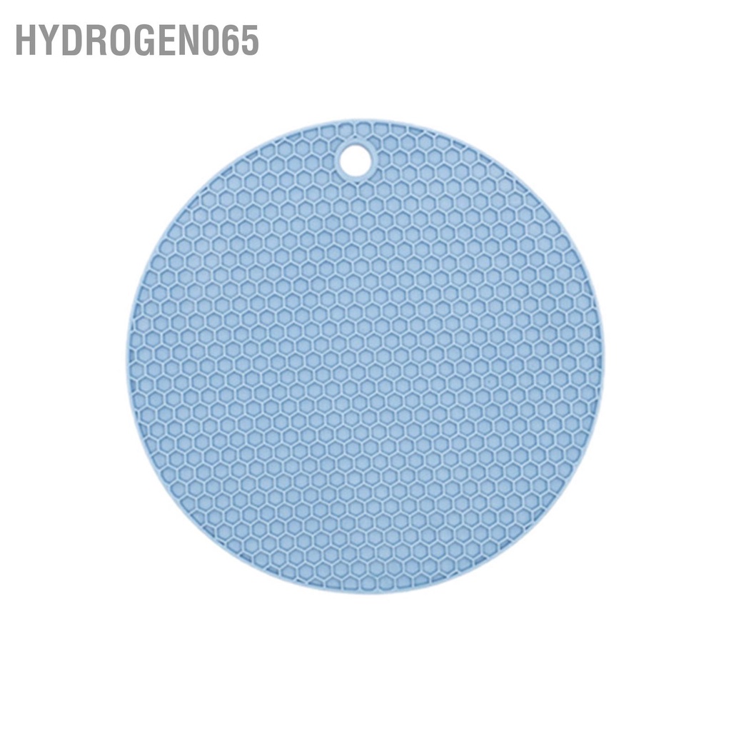 Hydrogen065 Placemat tròn Cao su độc hại miễn phí Chống trơn trượt Bàn cách nhiệt có thể giặt được Tấm cho bát cốc