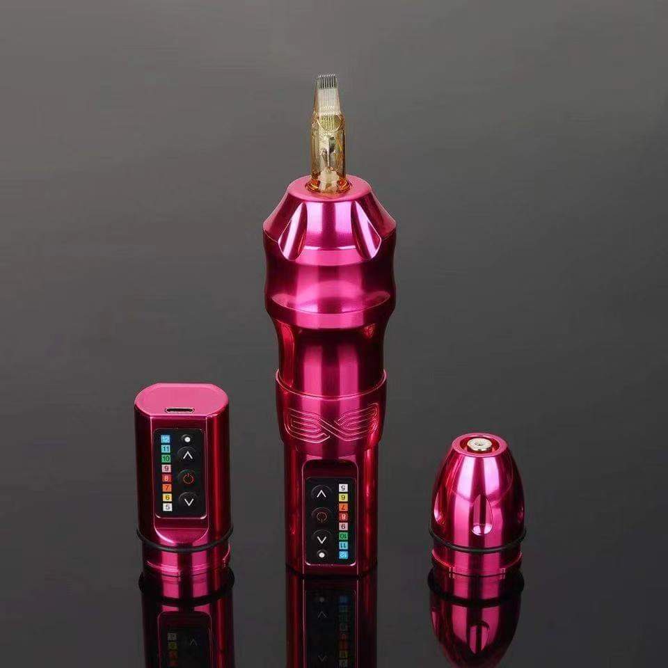 Máy Xăm Hình Không Dây Điều Chỉnh Được Độ Sâu rca Kèm 2 Pin