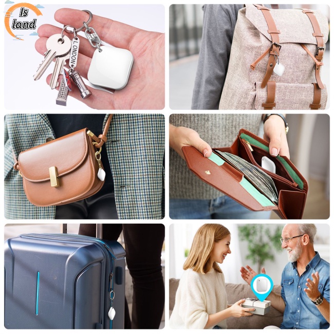 [IS] Thiết Bị Theo Dõi Vị Trí Thú Cưng Chống Thất Lạc Mfi Bluetooth Cho Iphone Ipad