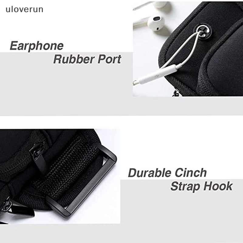 Túi Đựng Điện Thoại 6.5 '' Đeo Cánh Tay Chống Thấm Nước Tiện Dụng Khi Tập Thể Thao