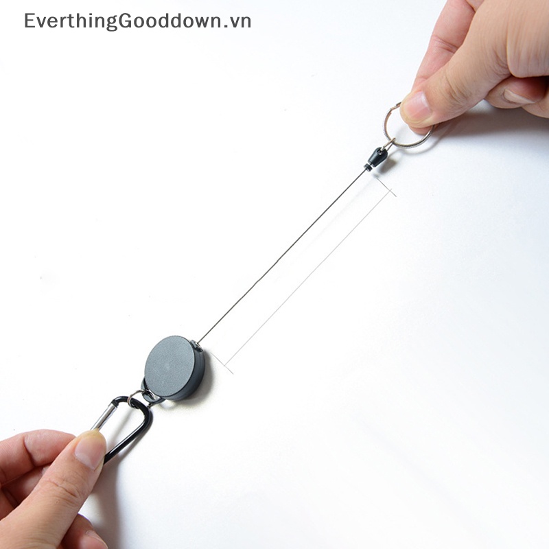 Everthinggooddown 2023 Móc Khóa Dây Thép Resilience Co Giãn Có Chuông Báo Động vn