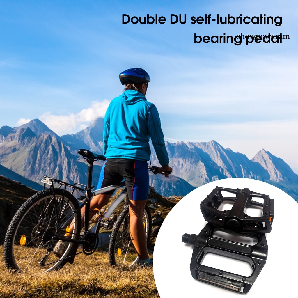 1 Cặp Bàn Đạp Xe Đạp Trái / Phải Bằng Hợp Kim Nhôm Siêu Nhẹ Chất Lượng Cao