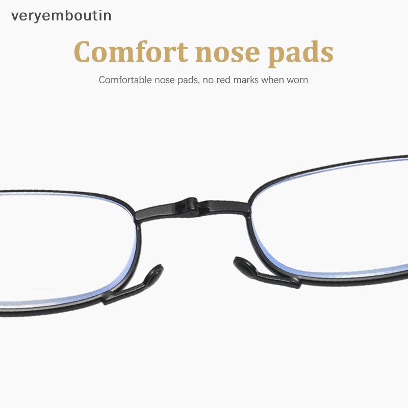 Kính Đọc Sách Chống Ánh Sáng Xanh Có Thể Gấp Lại Tiện Dụng Cho Nam Và Nữ