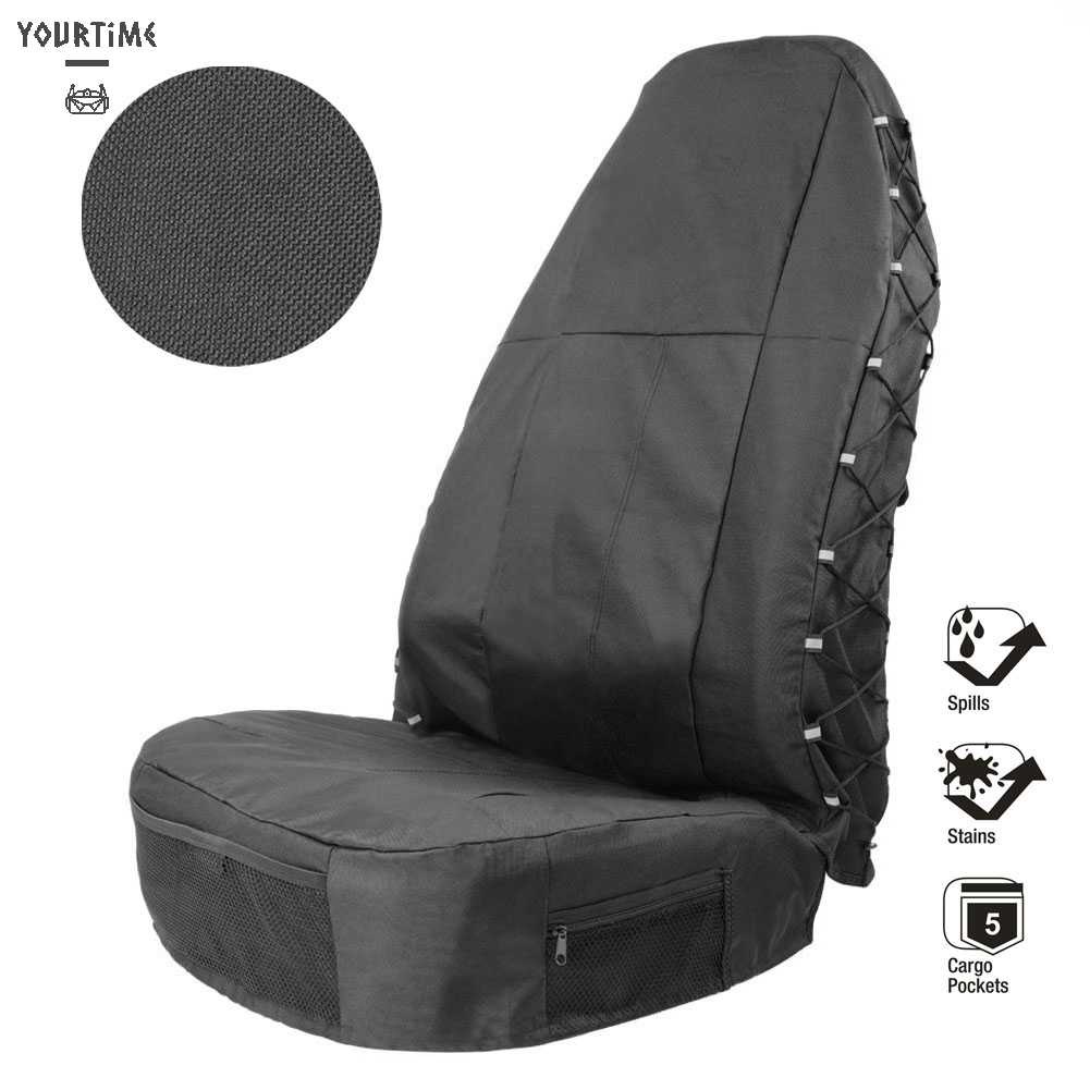 Vỏ Bọc Ghế Ngồi Xe Hơi Kèm Ngăn Đựng Đồ Dùng Tiện Dụng