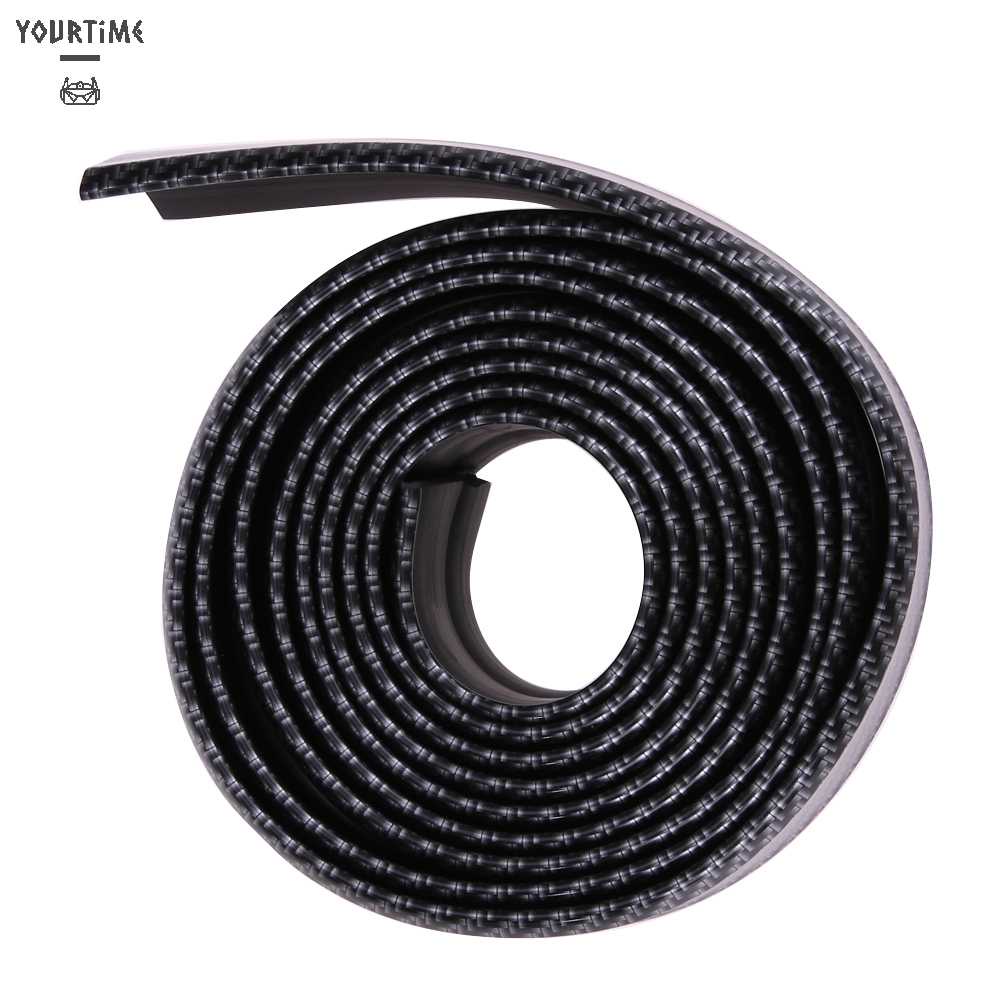 Dải Cao Su Mềm Đen Bọc Cản Trước Xe Hơi Chống Va Chạm