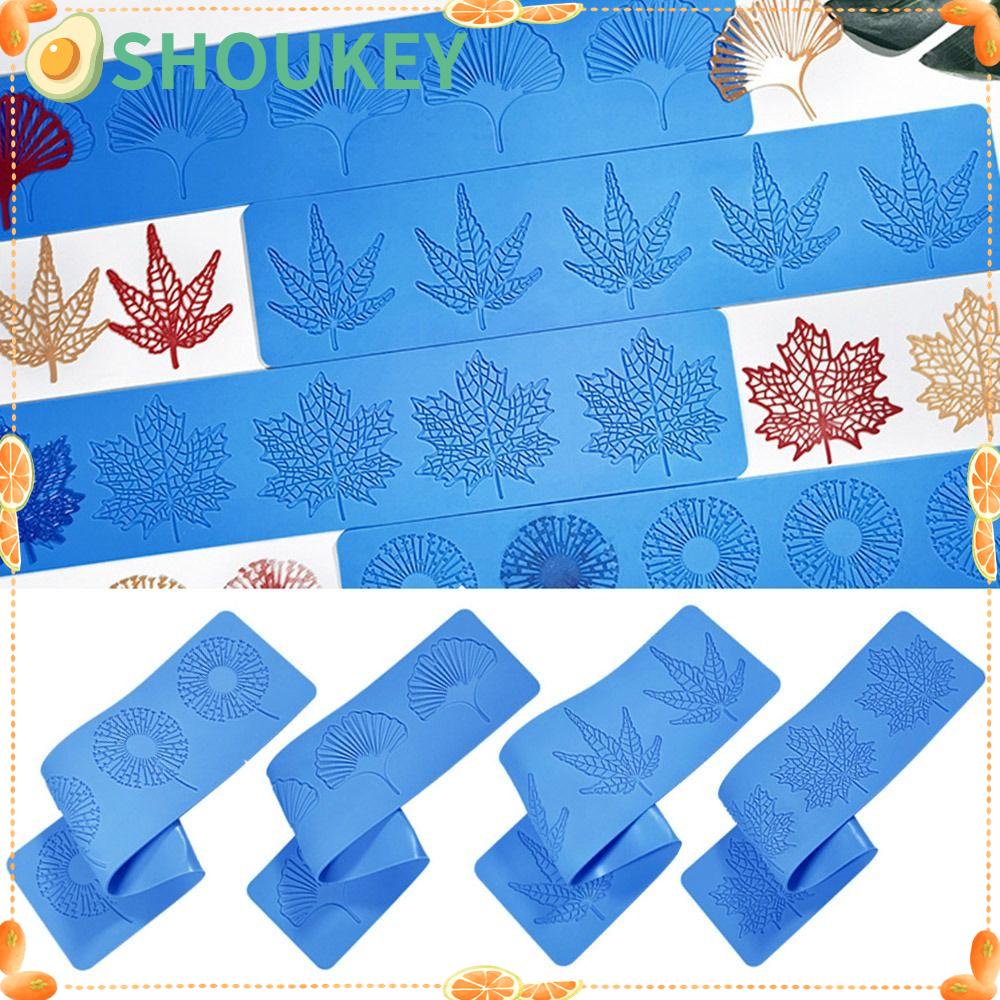 Khuôn Silicone Làm Bánh Hình Chiếc Lá Độc Đáo