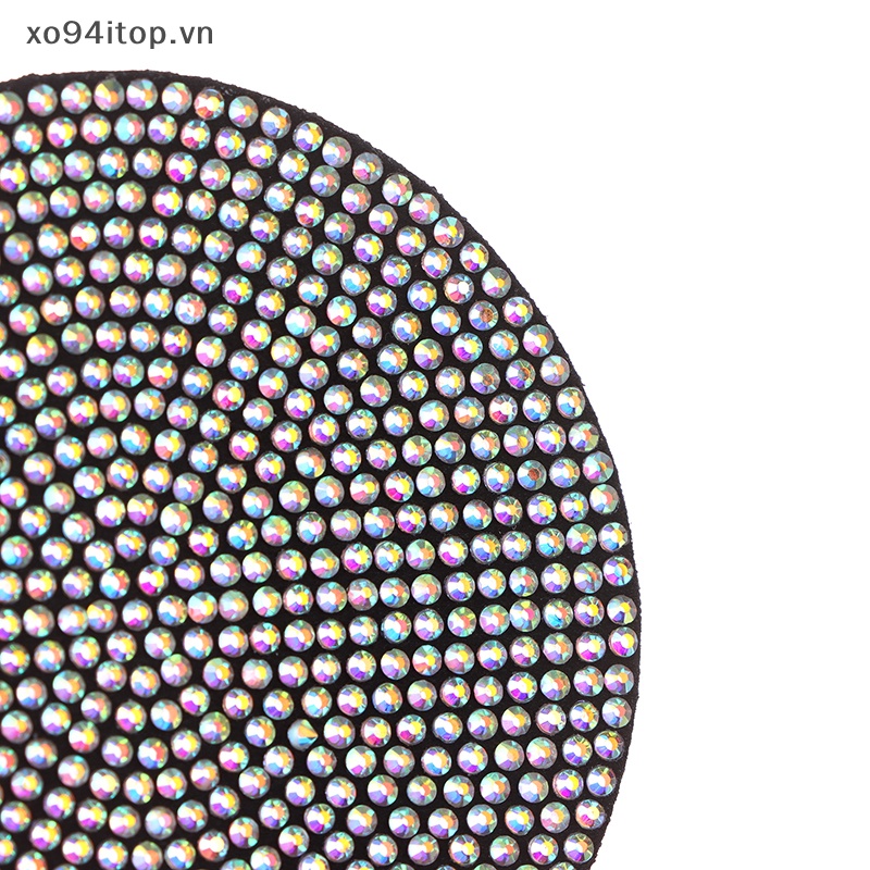 Xoitop Miếng Lót Cốc Bằng Silica Gel Chống Trượt Hình Kim Cương Cho Xe Hơi