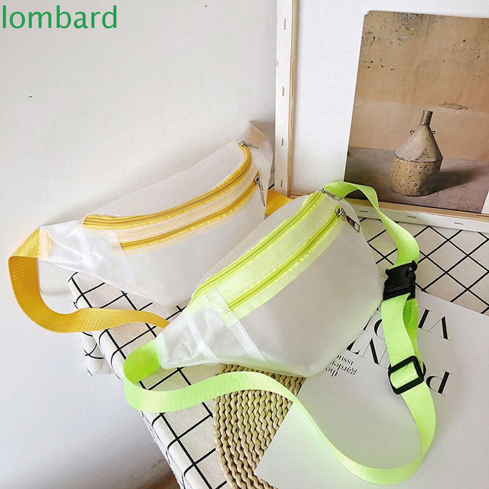 Túi Đeo Hông Thể Thao Bằng Nhựa PVC Mờ Cho Nam