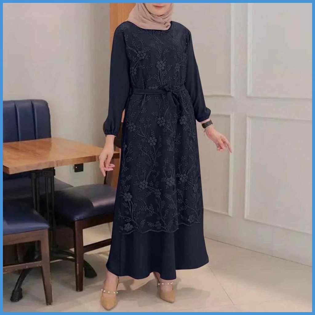 Đầm Ren Dài Rộng Đẹp Phù Hợp Làm Quà Giáng Sinh Cho Nữ Trong Tuần Mua Sắm luvn