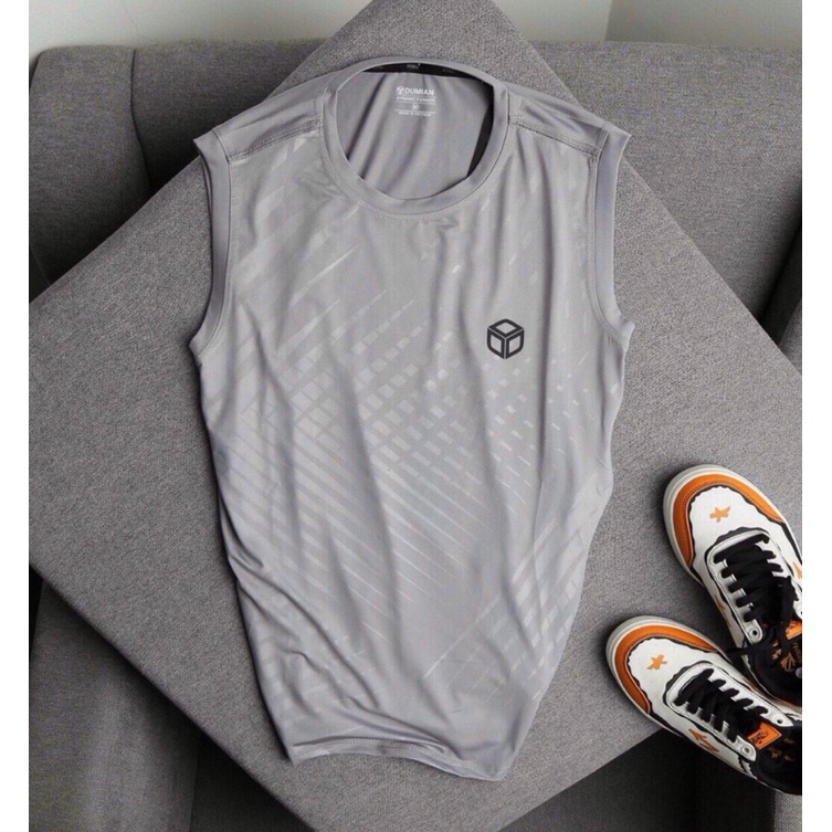 Áo ba lỗ thể thao nam ⚡ CAO CẤP ⚡ Áo sát nách thể thao nam ép logo, chất liệu thun lạnh dệt kim thoáng khí, co giãn tốt