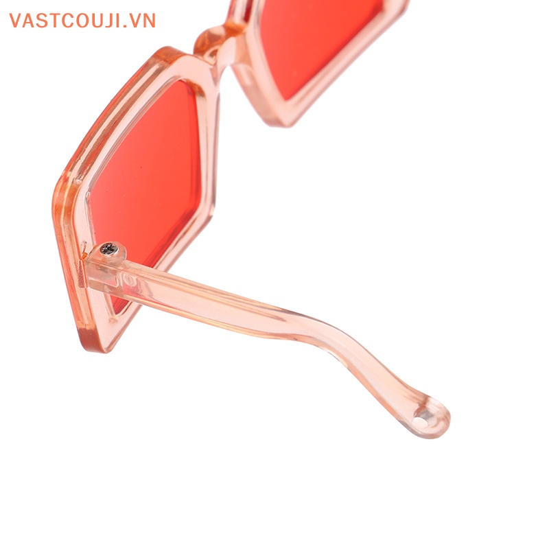 Kính Mát Gọng Vuông Thời Trang Xinh Xắn Cho Búp Bê VASTJI Tỉ Lệ 1: 12