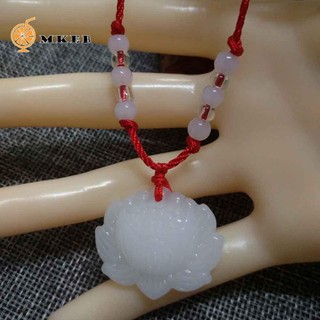 MKEB 2 dây chuyền mặt hoa sen may mắn