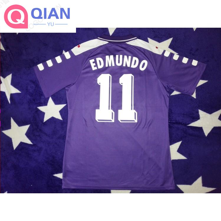 Áo Bóng Đá Đội Tuyển Fiorentina 98-99 Phong Cách Retro