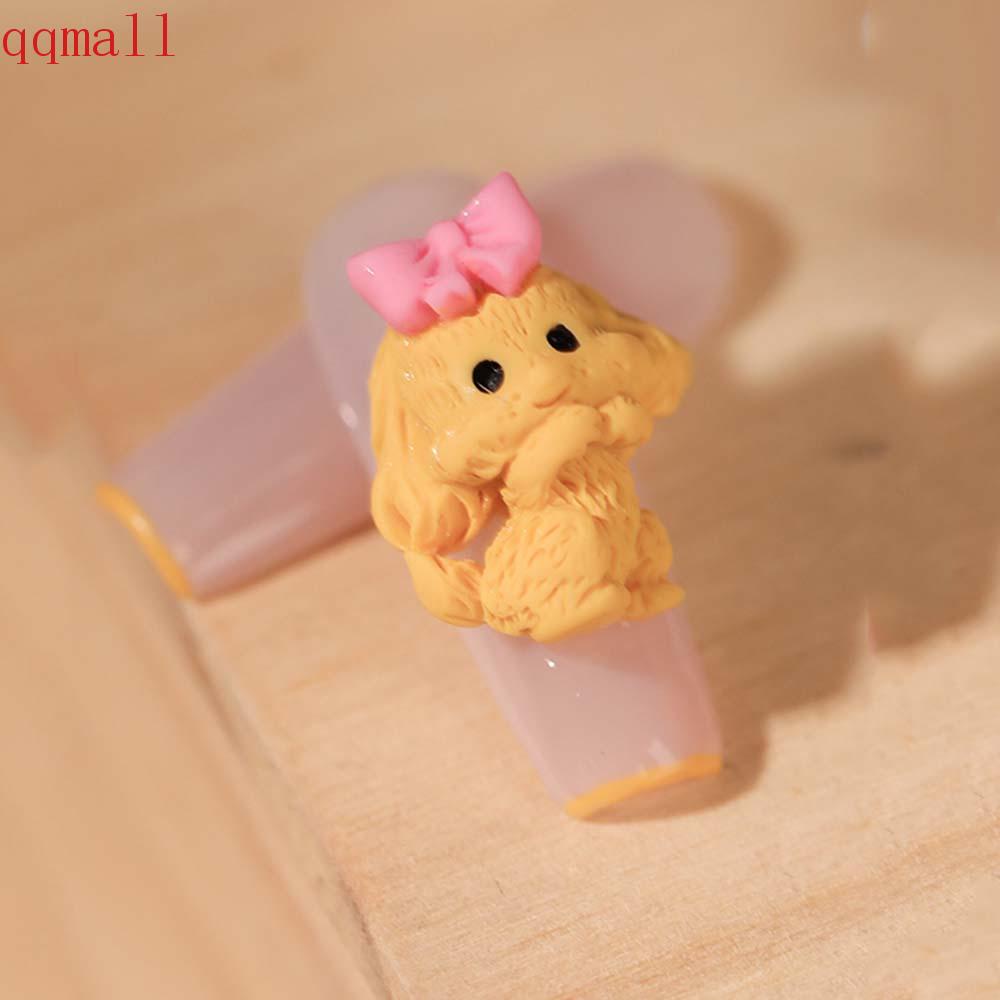 Phụ Kiện Trang Trí Móng Nghệ Thuật 3D DIY Hình Thỏ / Gấu Xinh Xắn