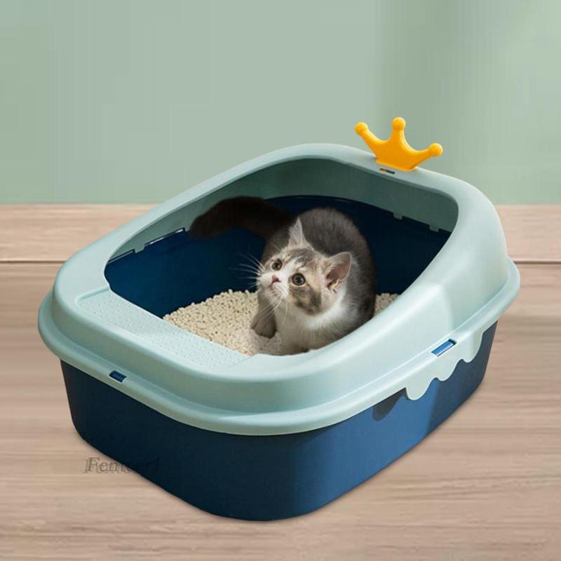 [Fenteer1] Khay Đinh Tán Sâu Cho Thú Cưng Nhỏ Dễ Lau Chùi