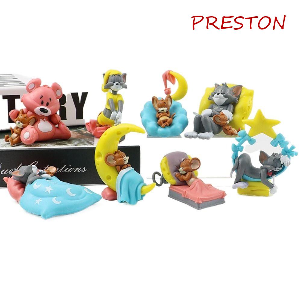 Mô Hình Mèo Tom Và Chuột Jerry Biết Nói Dễ Thương Trang Trí Bảng Điều Khiển Xe Hơi