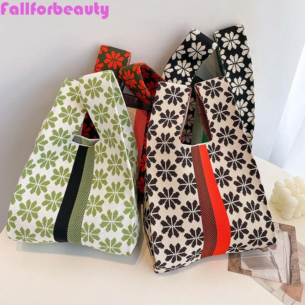 Túi Đựng Mỹ Phẩm / Son Môi Họa Tiết Sọc Caro Co Giãn Phong Cách Hàn Quốc