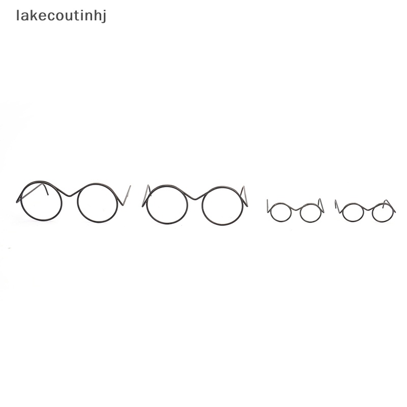 Mắt Kính Gọng Tròn Không Tròng Thời Trang Cho Búp Bê