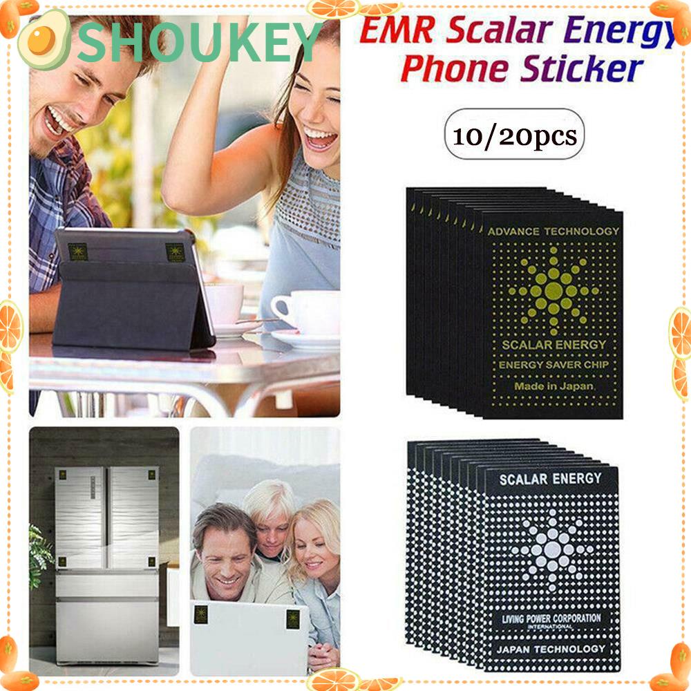 Bộ 10 / 20 Miếng Dán Bảo Vệ Chống Bức Xạ Cho Máy Tính