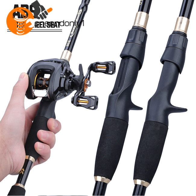 Cần Câu Cá Bằng Sợi Carbon Siêu Nhẹ Siêu Ngắn 1.8 / 2.1 / 2.4