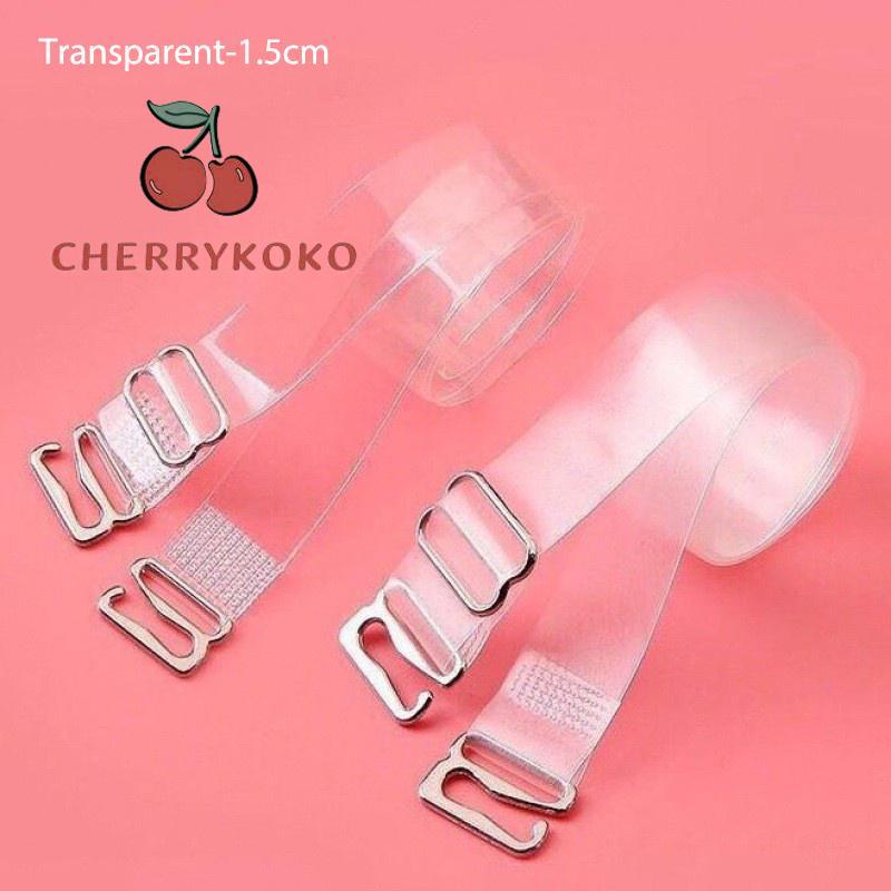 🍒🍒CHERRYKOKO  dây áo ngực trong suốt, Dây Áo Lót Siêu Dai