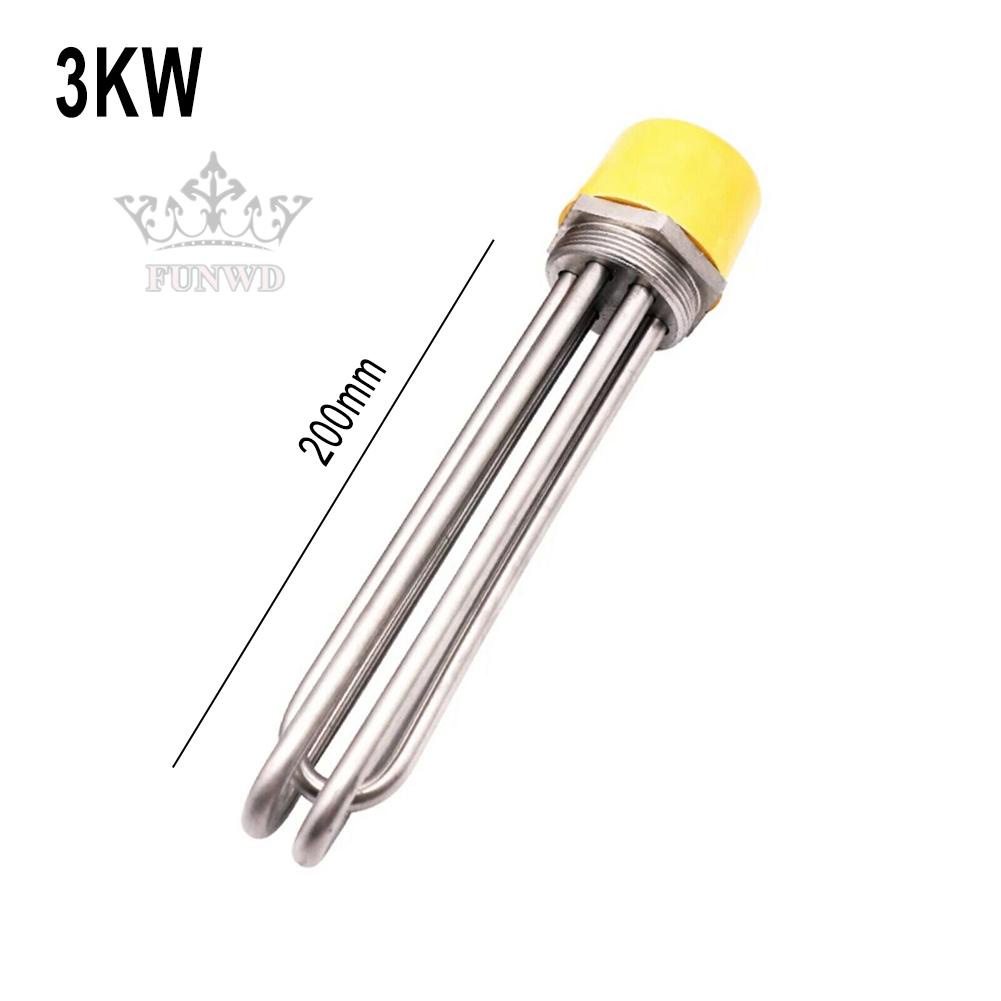 Ống Sưởi Thay Thế 3 KW 6 KW < 0.5 MA Chất Lượng Cao Nhẫn Thép Không Gỉ