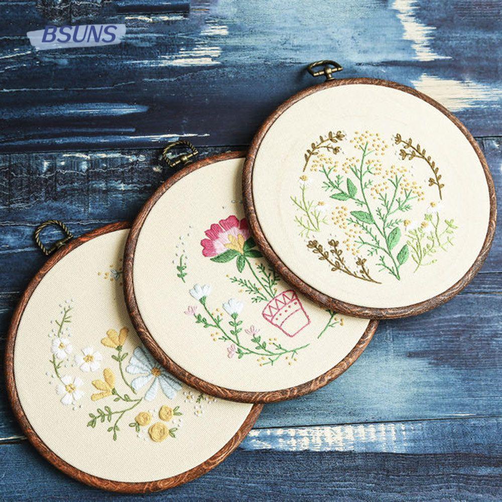 Bộ Tranh Thêu Chữ Thập Tự Làm Hình Bông Hoa Độc Đáo