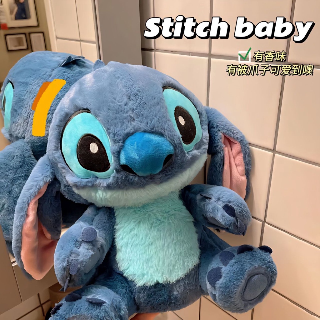Panda~Đồ chơi sang trọng DIY Disney Búp bê Stitch Búp bê Búp bê hoạt hình Búp bê Lilo & Stitch Đồ chơi mềm Ragdolls Gối ngủ Quà tặng sinh nhật cho bé gái và trẻ em 0028
