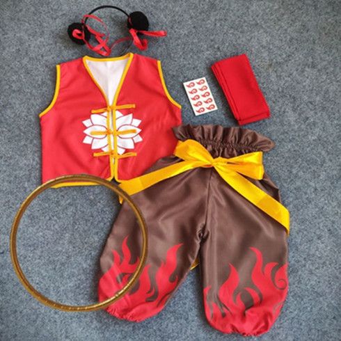 Trang Phục Hóa Trang Nhân Vật Nezha Trong Phim Hoạt Hình Demon Slayer