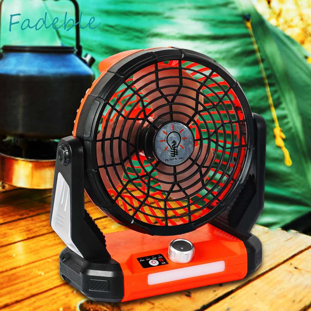 Quạt Điện 5200mAh Có Thể Sạc Lại Bằng Cổng USB Dùng Nướng BBQ Tiện Dụng