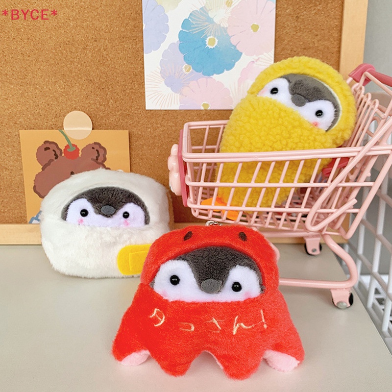 Móc Khóa Hình Chim Cánh Cụt Nhồi Bông Đáng Yêu Mới