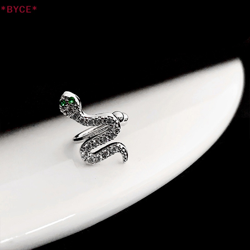 1 Đôi Khuyên Tai Hình Rắn Không Cần Xỏ Lỗ Dành Cho Nam Và Nữ Mới