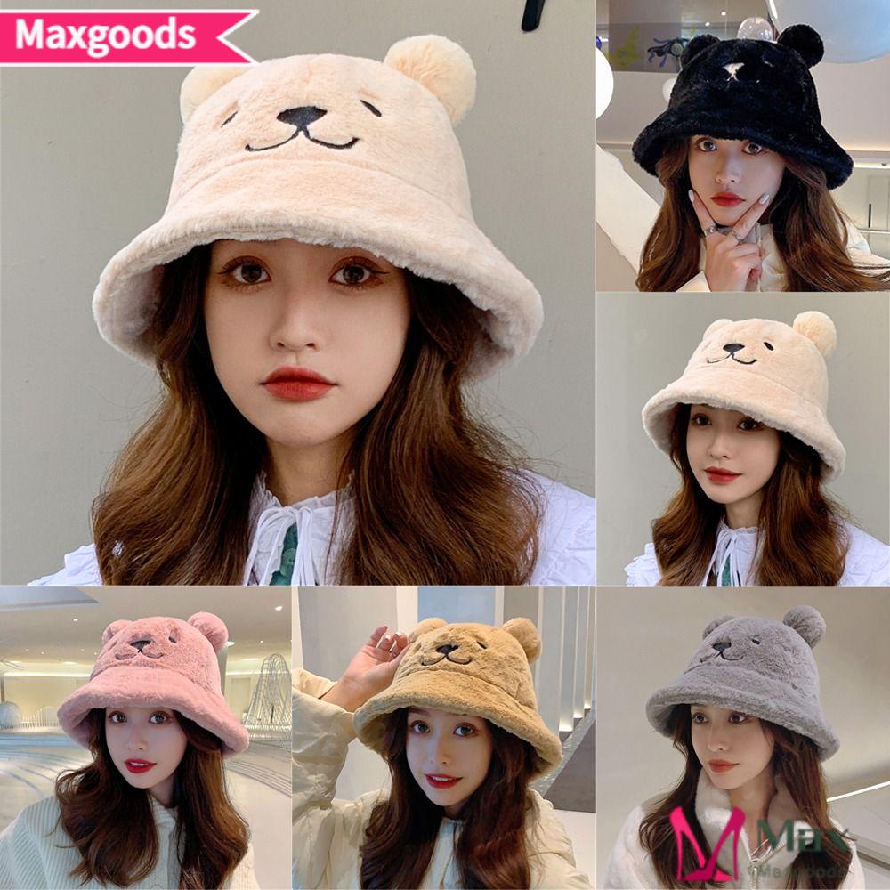 Nón Tai Gấu Phối Lông Dễ Thương Xinh Xắn