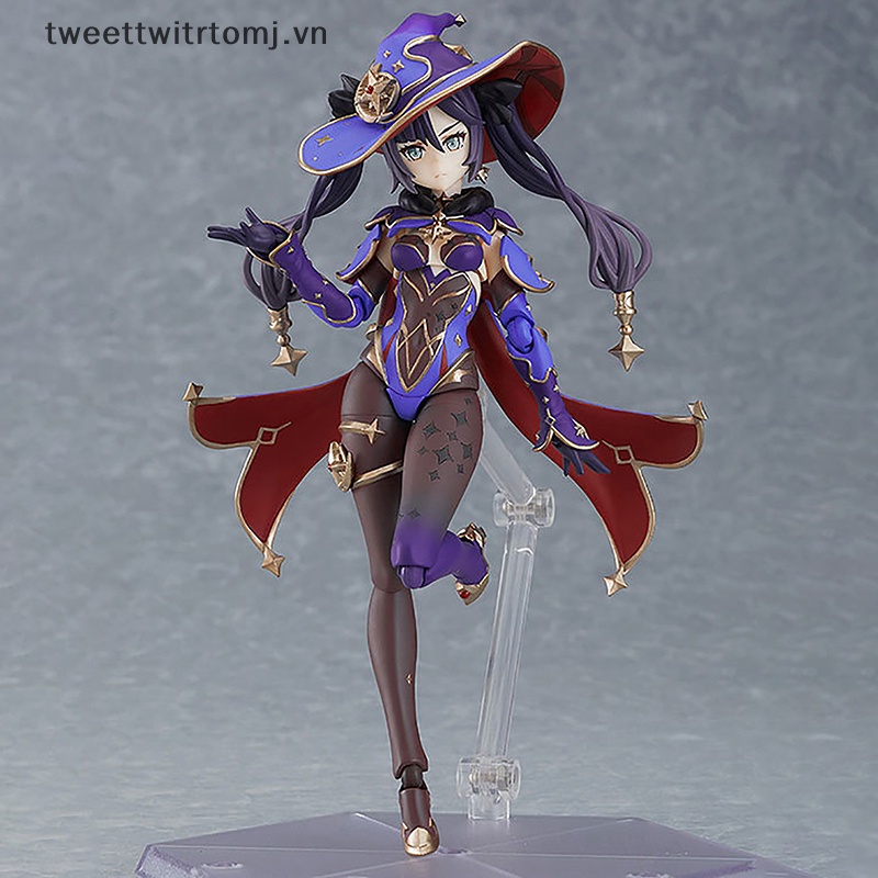 Tomj 1Pc Figma 15cm #Mô Hình Nhân Vật Anime Mona Impact 548 Chất Lượng Cao