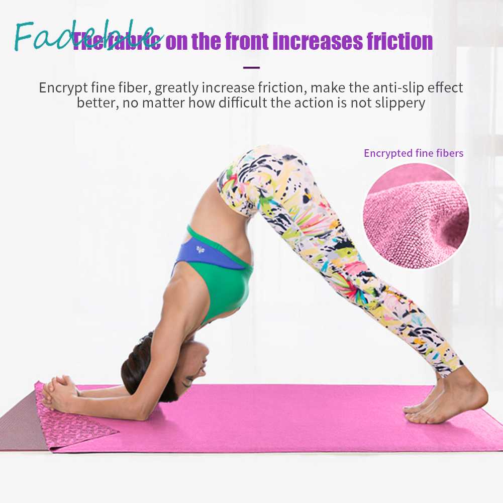 Khăn Pilates Chống Trượt Có Thể Gấp Lại Tiện Dụng Và Bền