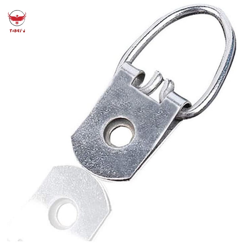 Set 100 Móc Treo Tranh Chữ D Kèm Ốc Vít Treo Tường Trang Trí Nghệ Thuật Mới