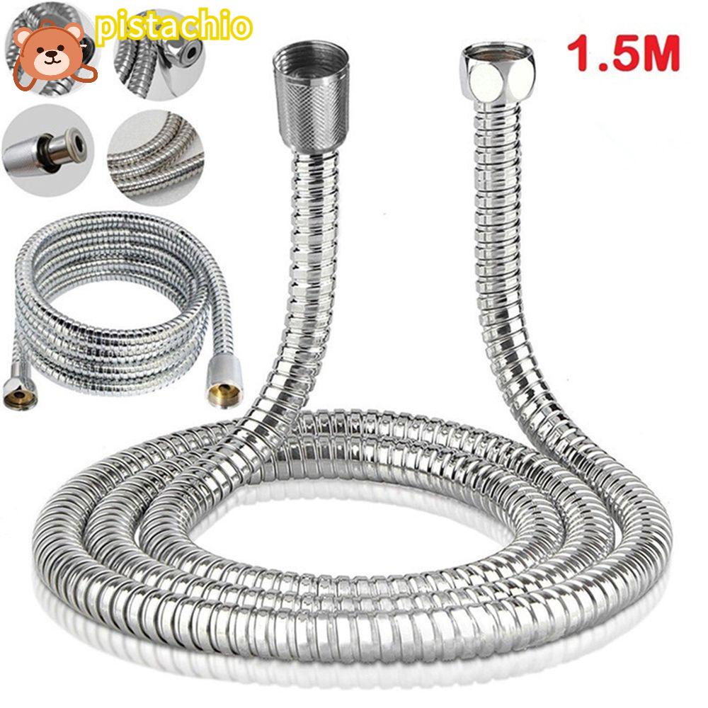 PISTA Ống Vòi Hoa Sen 1.5m Mạ Chrome Linh Hoạt Siêu Bền Cho Nhà Tắm