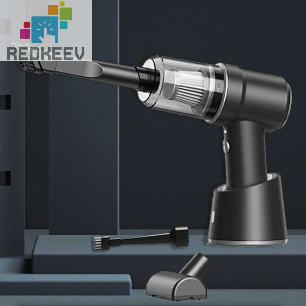 Máy Hút Bụi Cầm Tay Không Dây Công Suất Cao 4000mAh 120W Chuyên Dùng Cho Xe Hơi