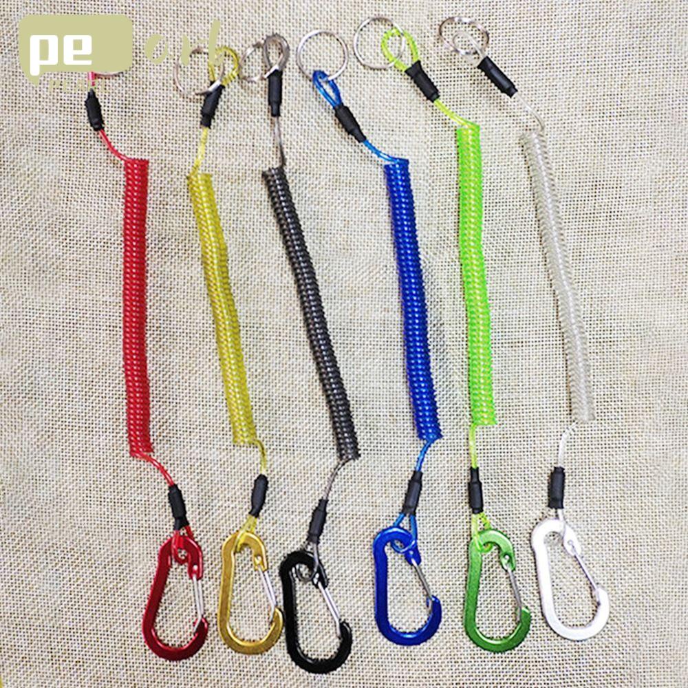 .Móc Khóa Dây Lò Xo Co Giãn Chống Thất Lạc Di Động Đa Ứng Dụng Cho Hoạt Động Ngoài Trời