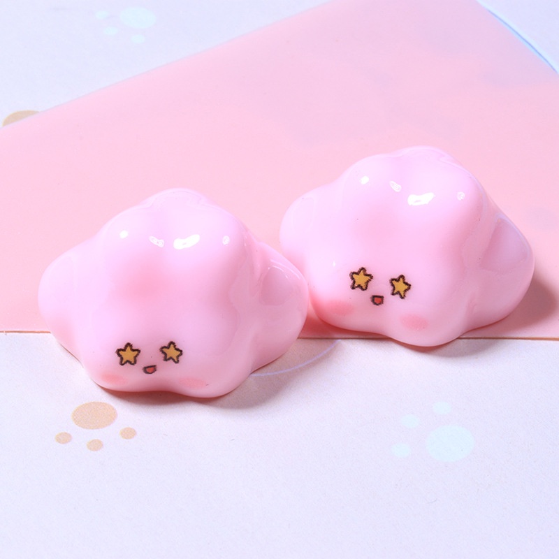 Set 10 Phụ Kiện Làm Trang Sức Hình Đám Mây Dễ Thương