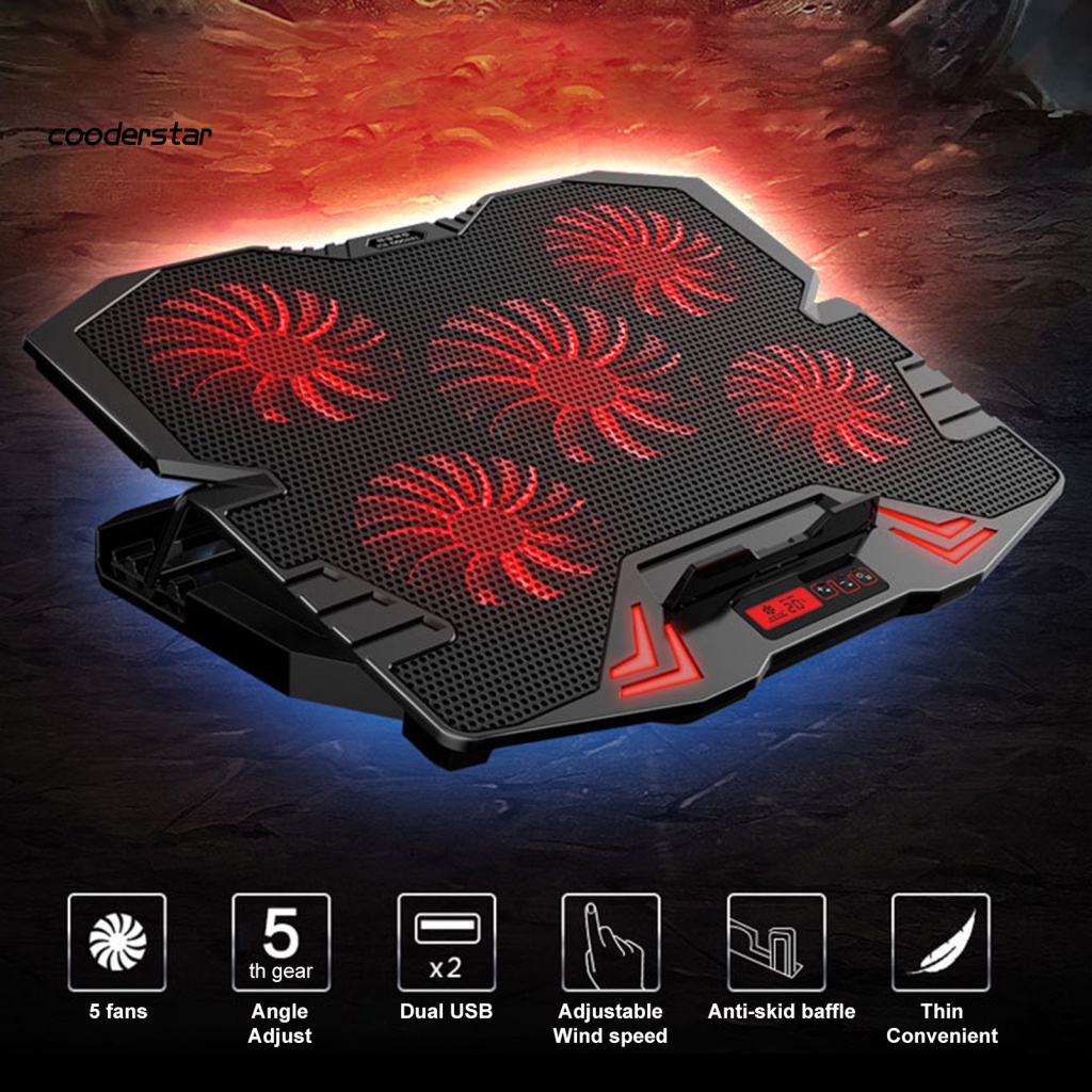 Đệm Tản Nhiệt Làm Mát Laptop K5 2 Màu Tùy Chọn