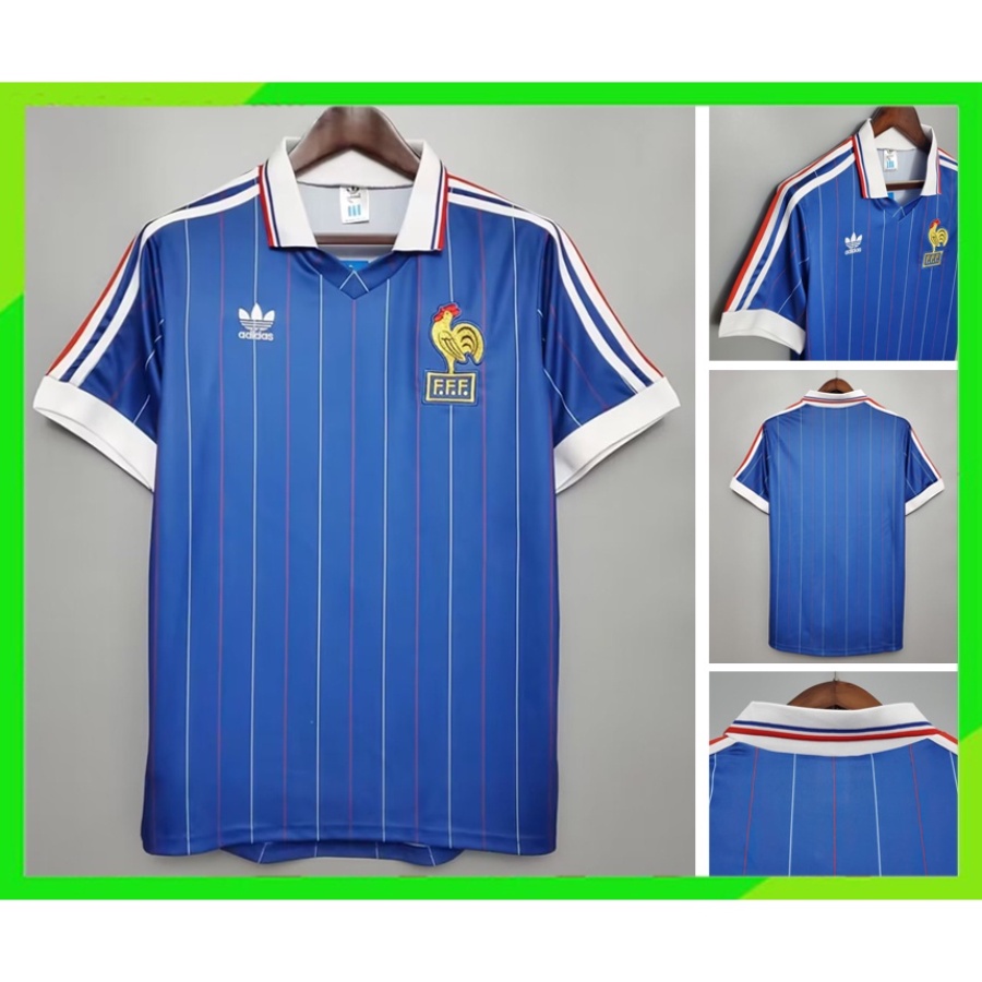 Áo Thun Số 1982 Của Đội Tuyển Pháp S-XXL