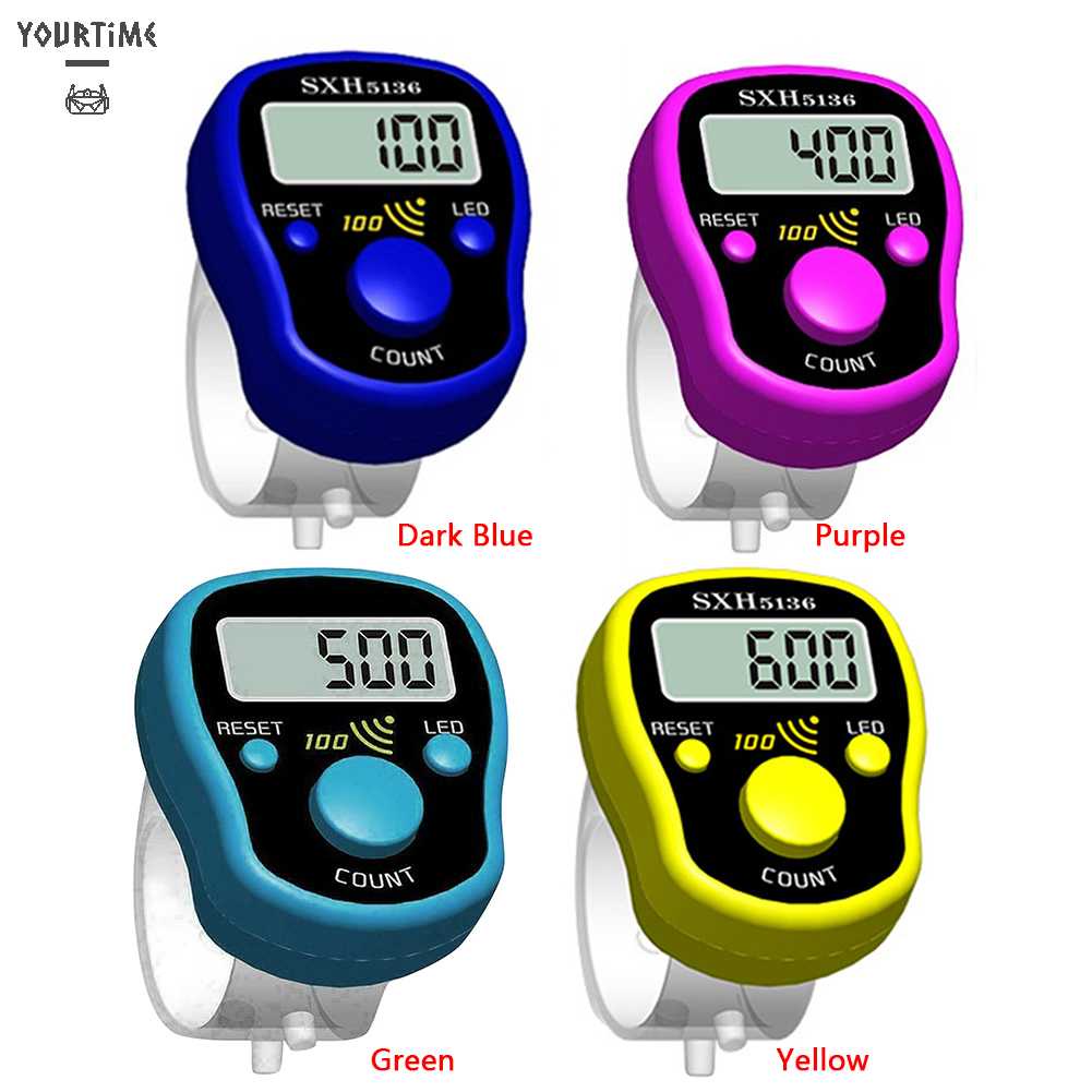 Dụng Cụ Đếm Giờ Mini Màn Hình LCD Kỹ Thuật Số Dành Cho May Vá