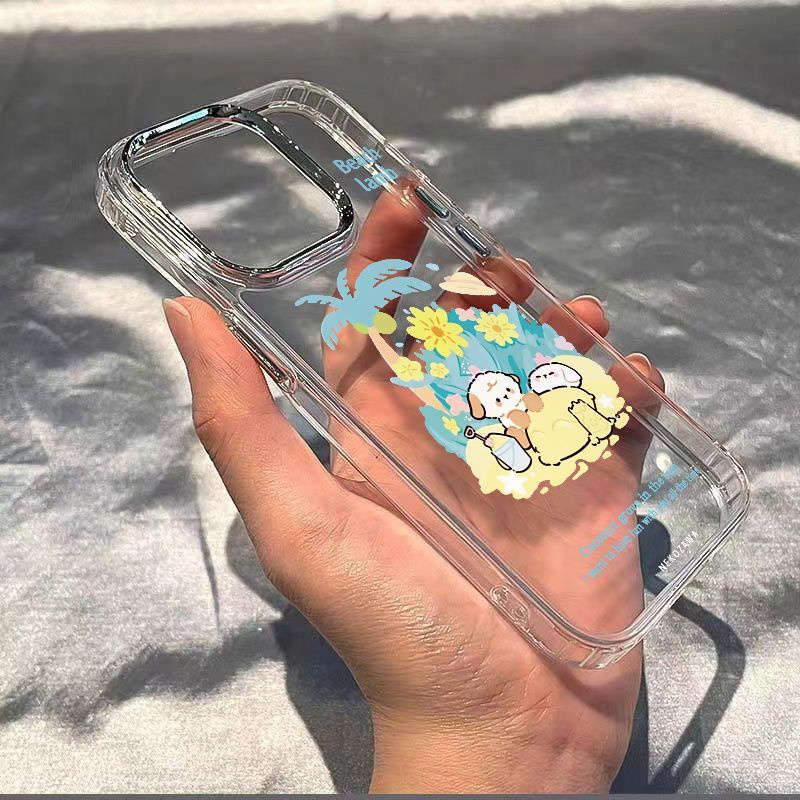 ✅Ốp Điện Thoại Mềm Chống Sốc Họa Tiết Bãi Biển Cho Iphone 14Pro Plus 813 12117 QL8J