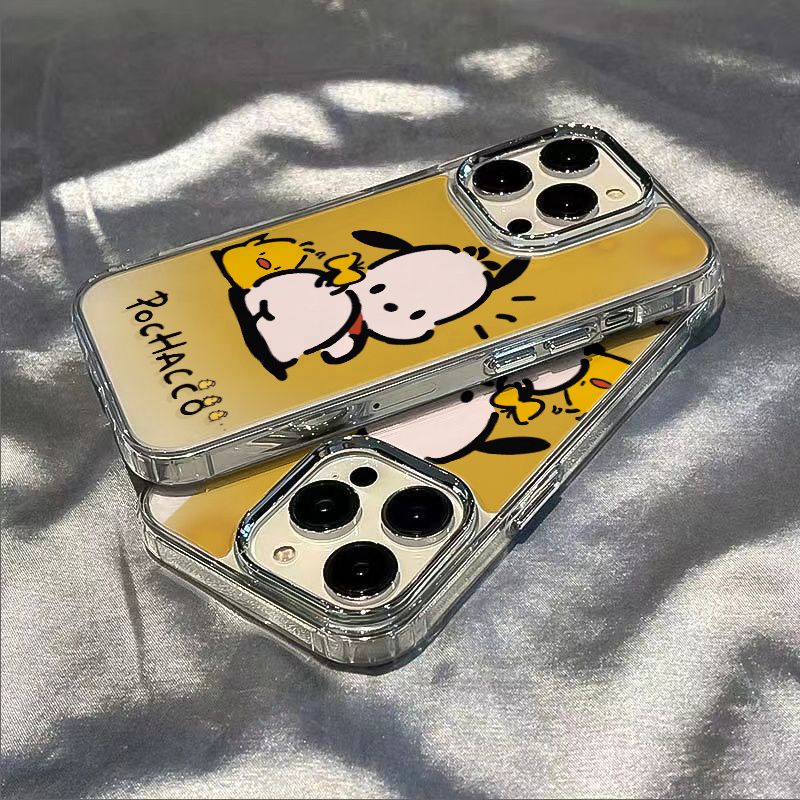✅Ốp Điện Thoại Dẻo Họa Tiết Chú Chó Pacha / Gà Dễ Thương Chống Sốc Cho iPhone12 11 4YUU plus8 14Pro7In 13 / 1