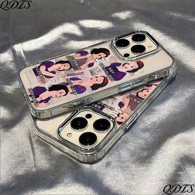 ✅Ốp Điện Thoại Mềm Chống Sốc In Hình Bạch Tuyết Cho Iphone 8 Iphone1213 11max plus 7 14Pro